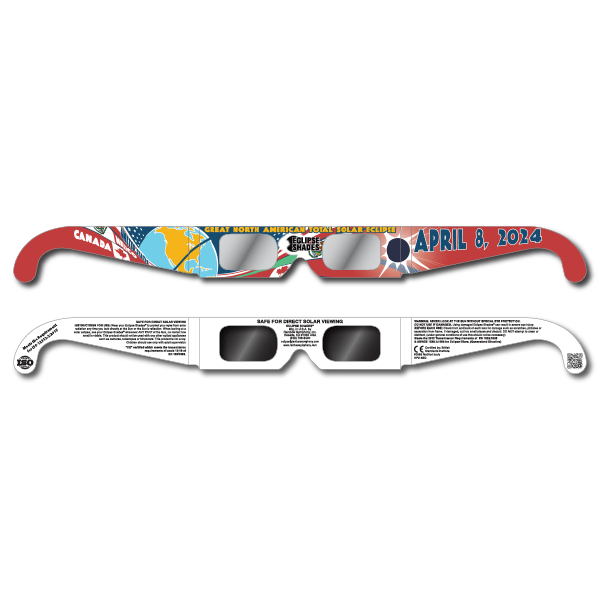 2024 Eclipse Glasses & Poster Certified Rainbow Symphony