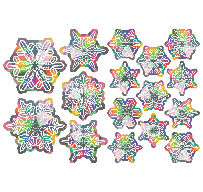 50-500pcs Cute Sun Rainbow Clouds snowflake Stickers Children's Weather  Sealing Labels for Handmade Gift Decor