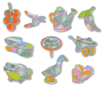 Garden Suncatchers | Rainbow Decals Set