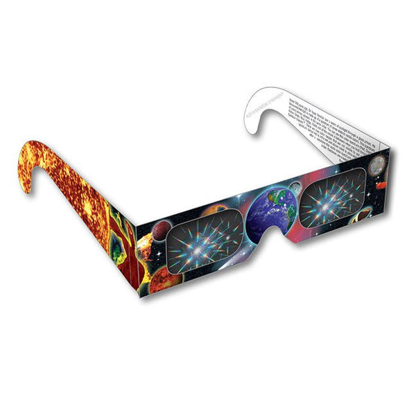 Fireworks Glasses -Planet #2 design- 3D Fireworks Glasses